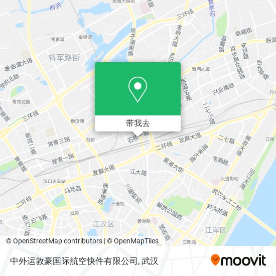 中外运敦豪国际航空快件有限公司地图