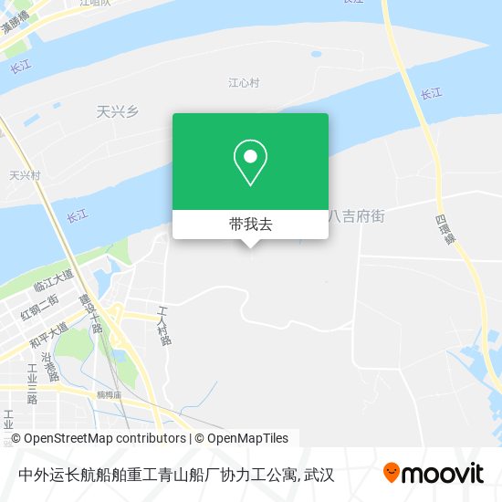 中外运长航船舶重工青山船厂协力工公寓地图
