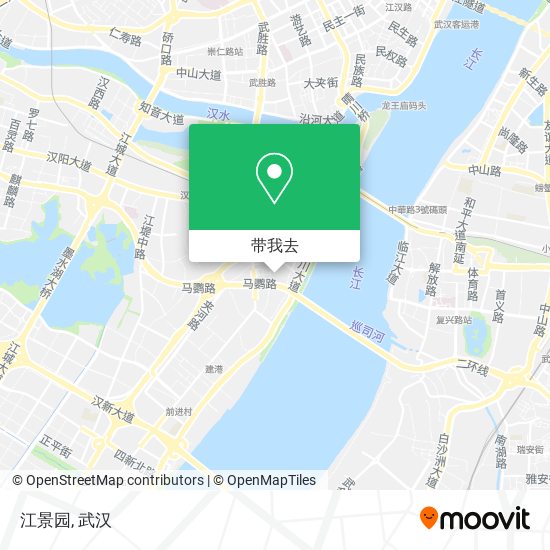 江景园地图