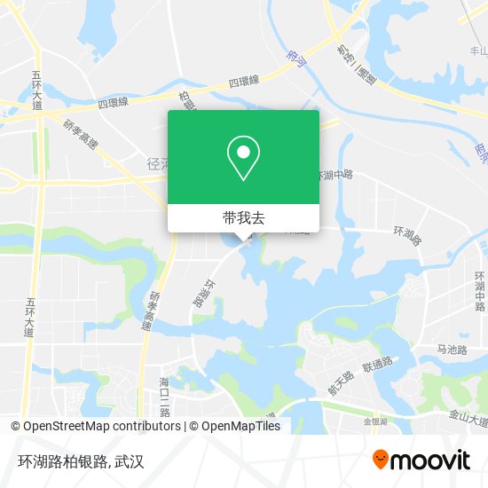 环湖路柏银路地图