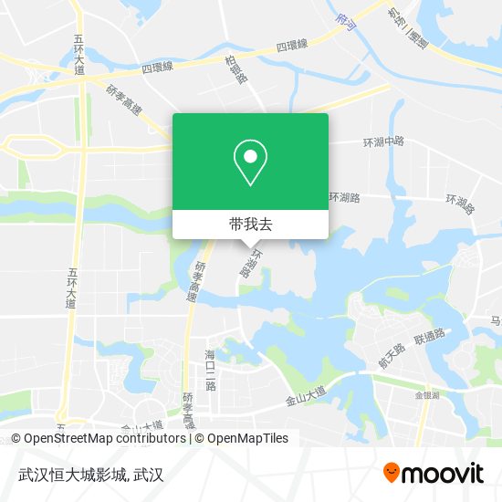 武汉恒大城影城地图
