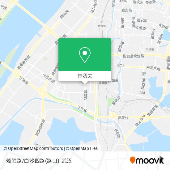 烽胜路/白沙四路(路口)地图