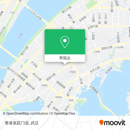 香港皇廷门业地图