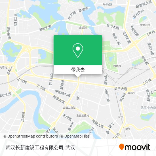 武汉长新建设工程有限公司地图