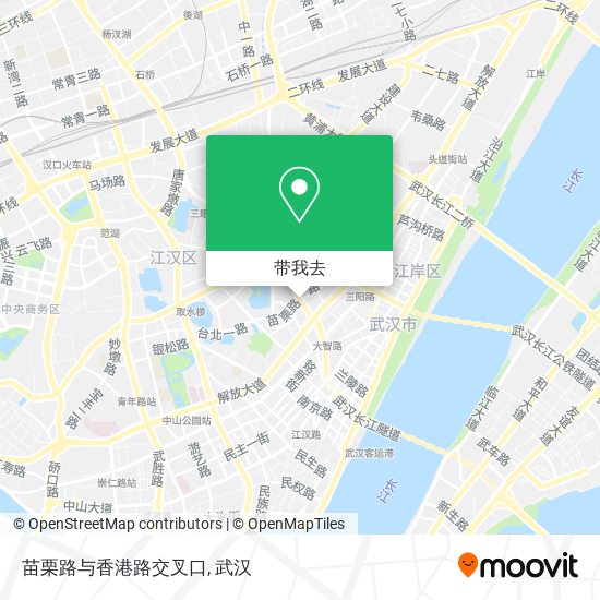 苗栗路与香港路交叉口地图