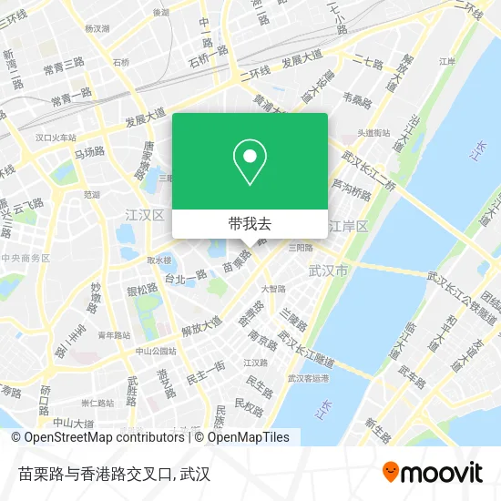 苗栗路与香港路交叉口地图