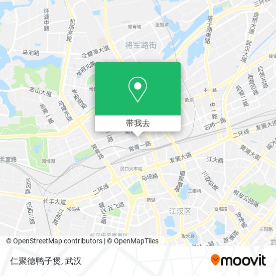 仁聚德鸭子煲地图
