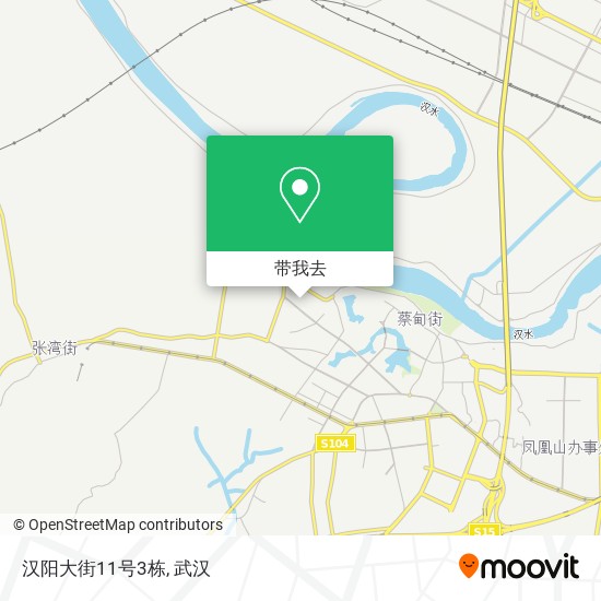汉阳大街11号3栋地图