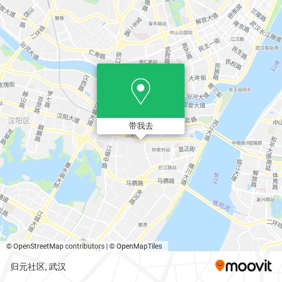 归元社区地图