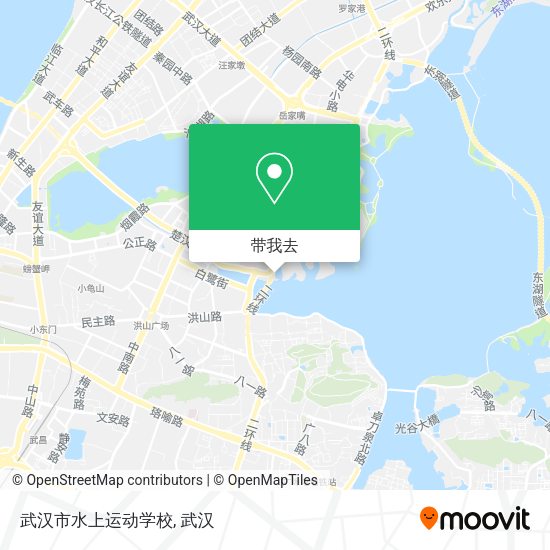 武汉市水上运动学校地图