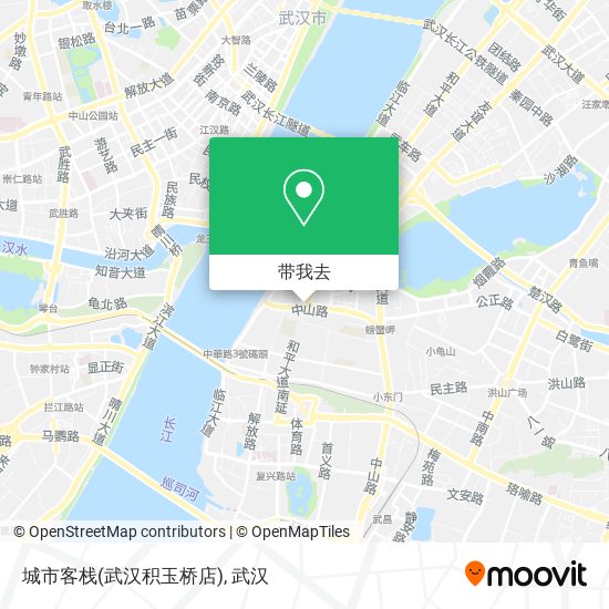 城市客栈(武汉积玉桥店)地图