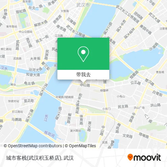 城市客栈(武汉积玉桥店)地图