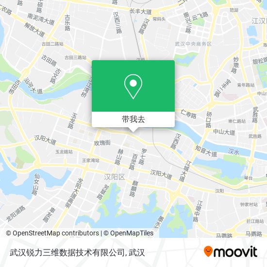 武汉锐力三维数据技术有限公司地图