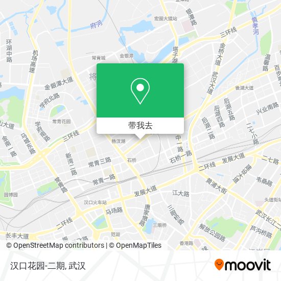 汉口花园-二期地图