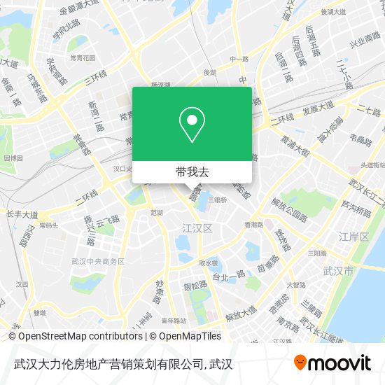 武汉大力伦房地产营销策划有限公司地图