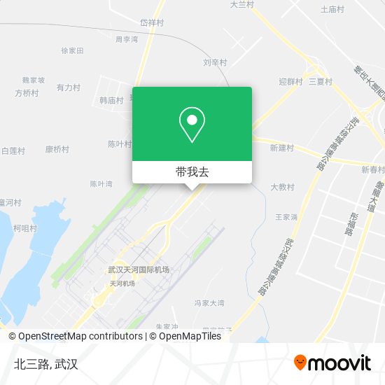 北三路地图