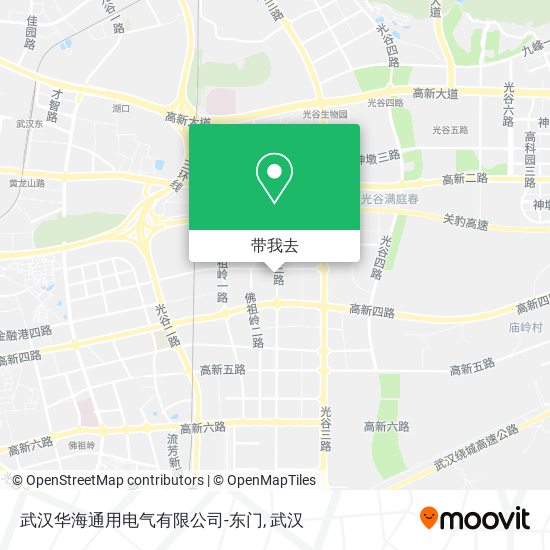 武汉华海通用电气有限公司-东门地图