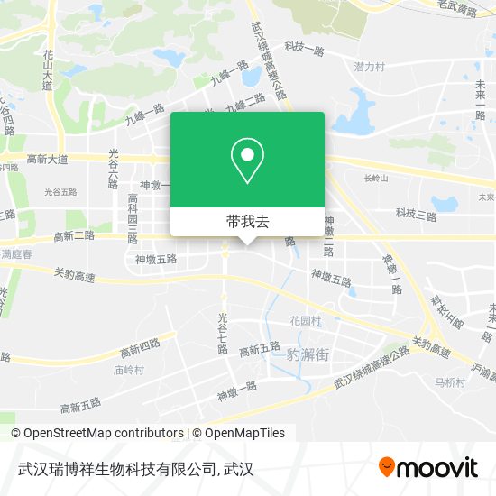 武汉瑞博祥生物科技有限公司地图