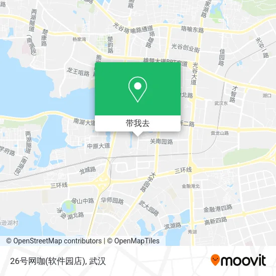 26号网咖(软件园店)地图