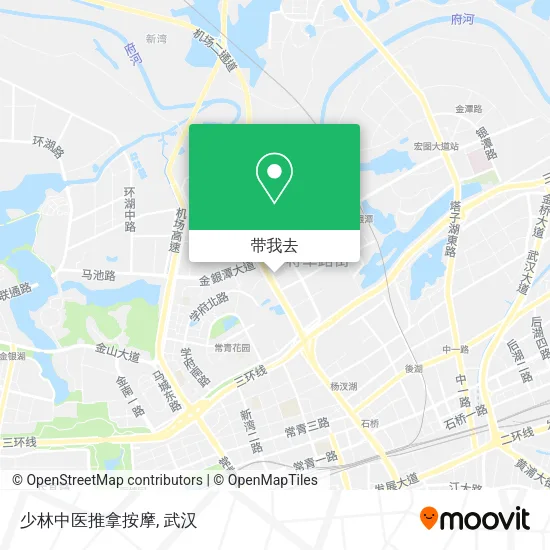 少林中医推拿按摩地图