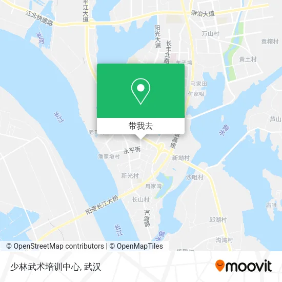 少林武术培训中心地图