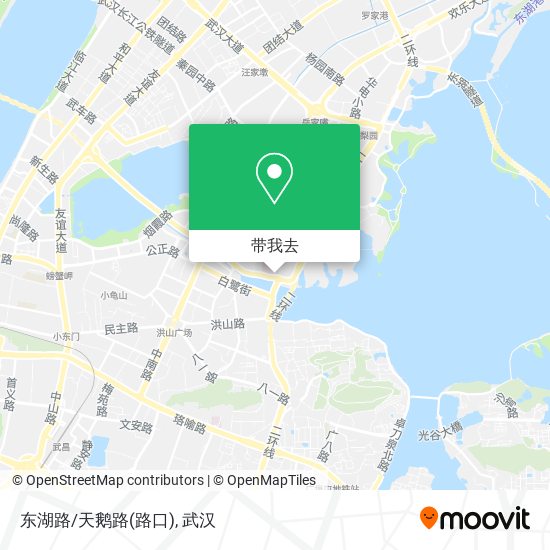 东湖路/天鹅路(路口)地图