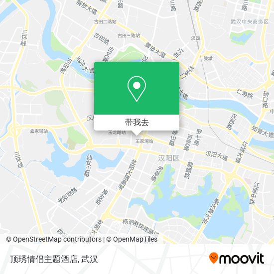 顶琇情侣主题酒店地图