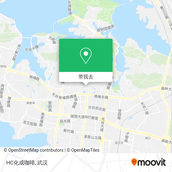 HC化成咖啡地图