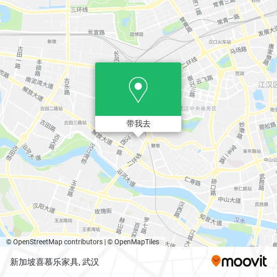 新加坡喜慕乐家具地图