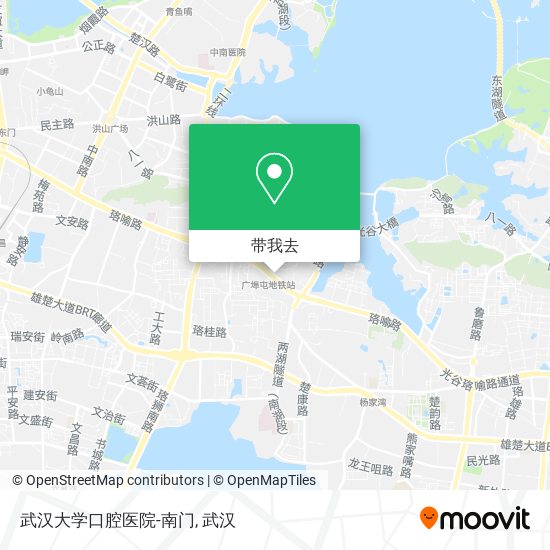 武汉大学口腔医院-南门地图