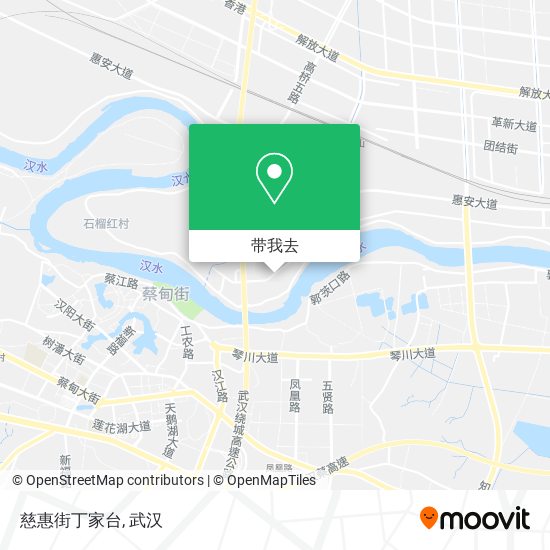 慈惠街丁家台地图