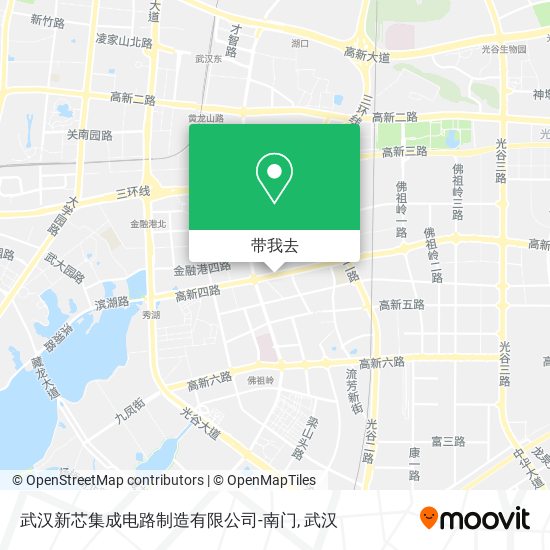 武汉新芯集成电路制造有限公司-南门地图