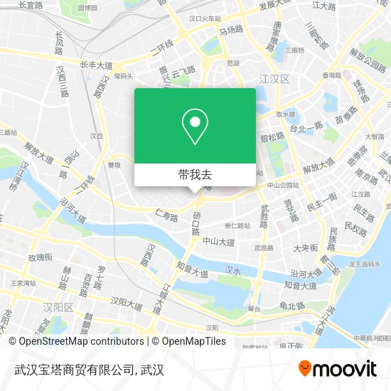武汉宝塔商贸有限公司地图