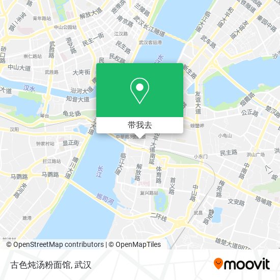 古色炖汤粉面馆地图
