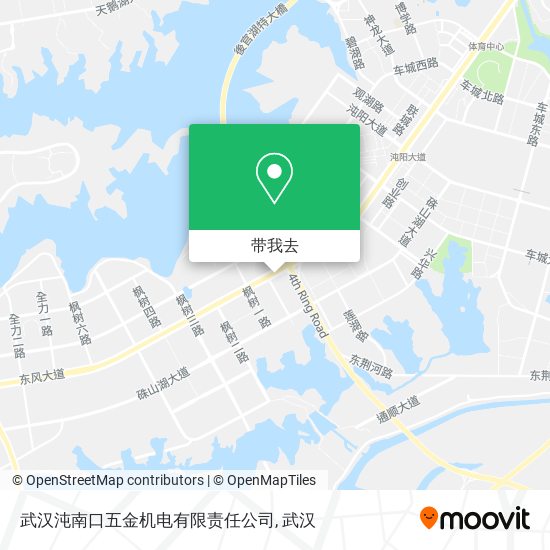 武汉沌南口五金机电有限责任公司地图