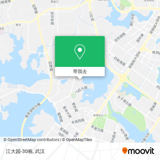 江大园-30栋地图
