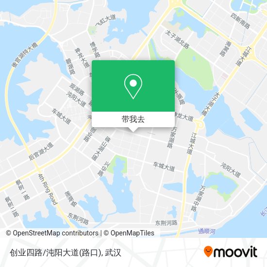 创业四路/沌阳大道(路口)地图