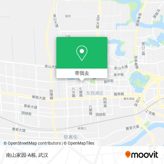 南山家园-A栋地图