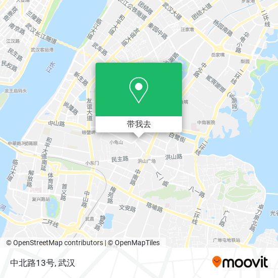 中北路13号地图