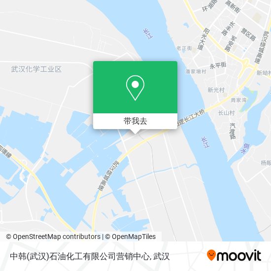 中韩(武汉)石油化工有限公司营销中心地图