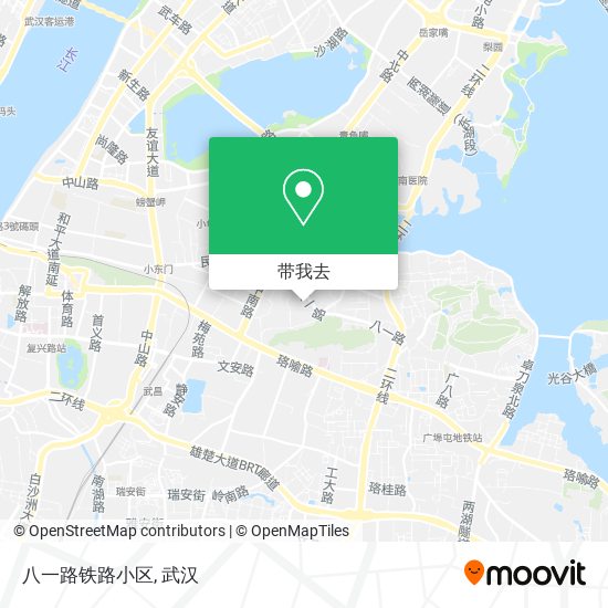 八一路铁路小区地图
