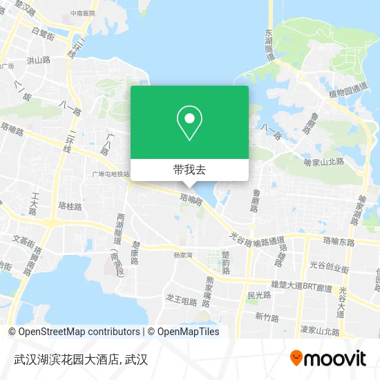 武汉湖滨花园大酒店地图
