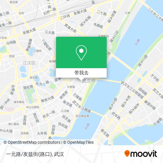 一元路/友益街(路口)地图