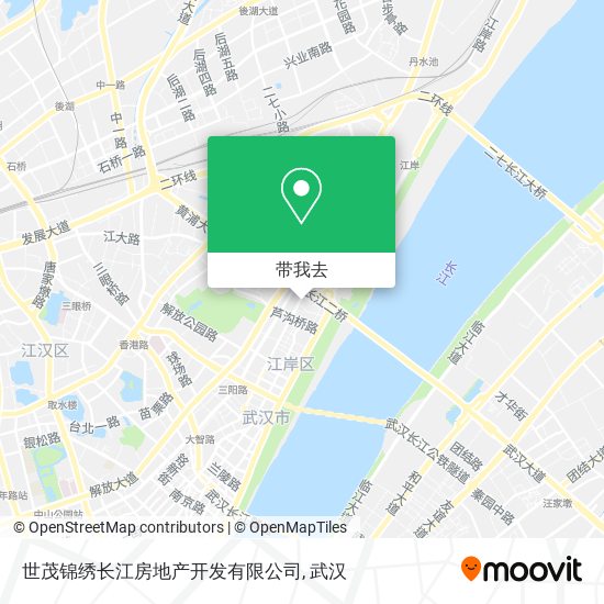 世茂锦绣长江房地产开发有限公司地图