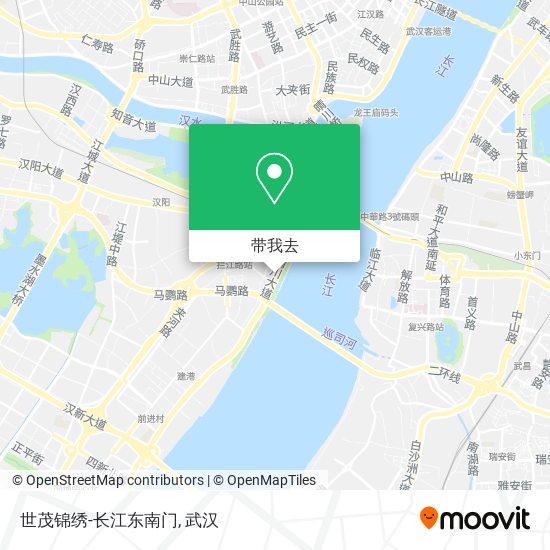 世茂锦绣-长江东南门地图