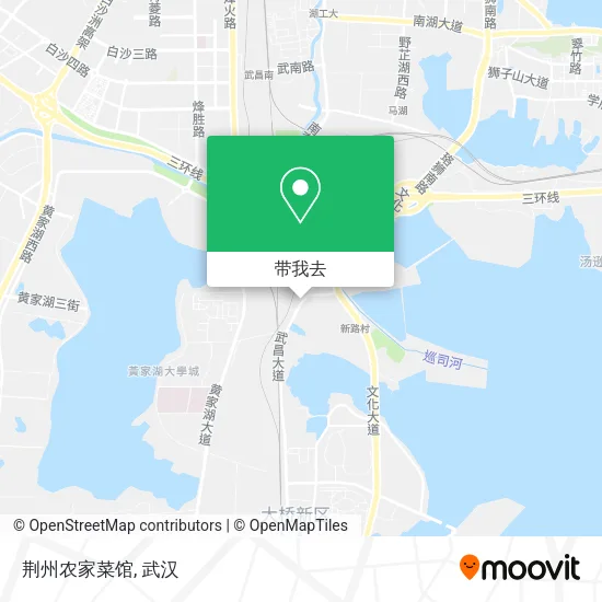 荆州农家菜馆地图