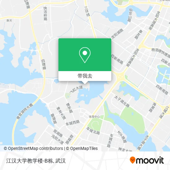 江汉大学教学楼-B栋地图