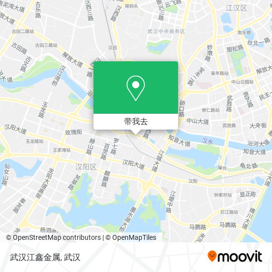 武汉江鑫金属地图