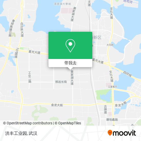 洪丰工业园地图