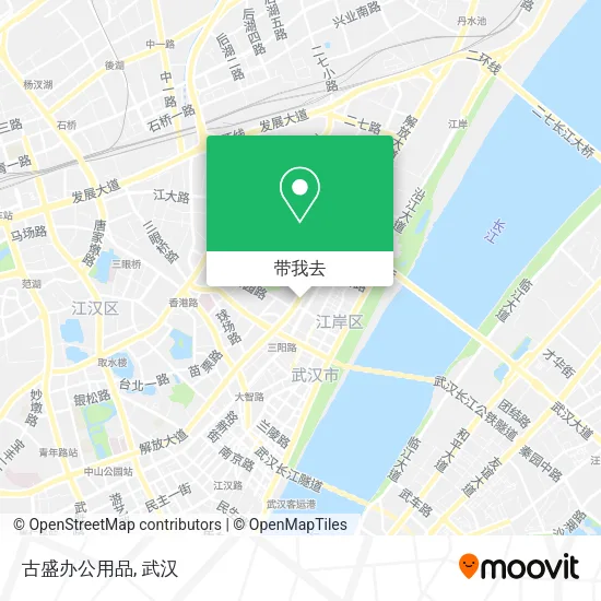 古盛办公用品地图